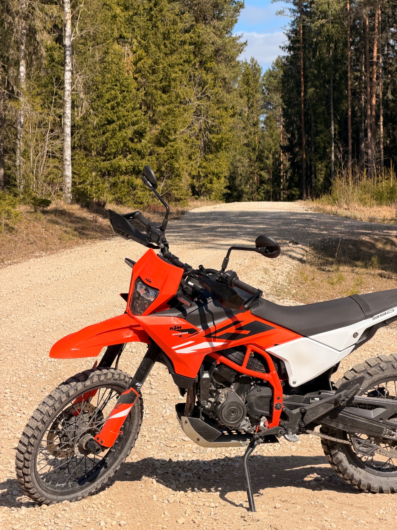 KTM 390 Enduro R 2026 adventure mootorratas Eestis